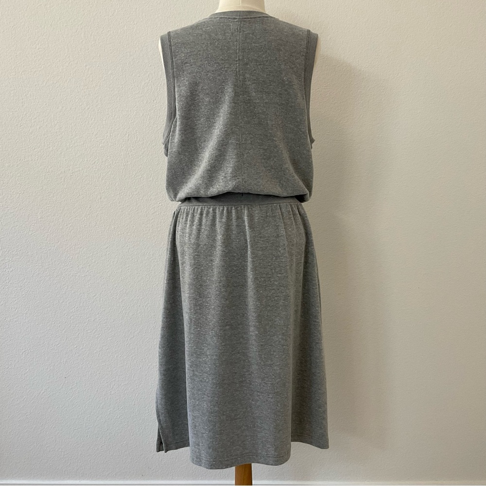 Prana Cozy Up Beach Hopper Hemp Sweatshirt Dress Heather Gray Size XL - Picture 3 of 13
